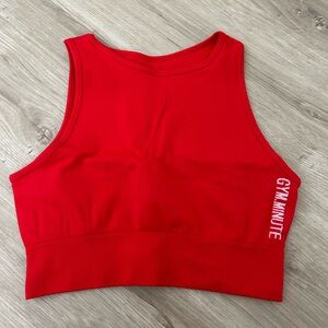 Gym Minute Cropped Workout Shirt